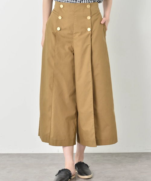 YECCA VECCA（イェッカヴェッカ）の「・マリンパンツ（その他パンツ・レディース・キャメル/ネイビー・FREE）」の6枚目の写真