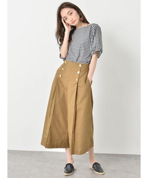 YECCA VECCA（イェッカヴェッカ）の「・マリンパンツ（その他パンツ・レディース・キャメル/ネイビー・FREE）」の7枚目の写真