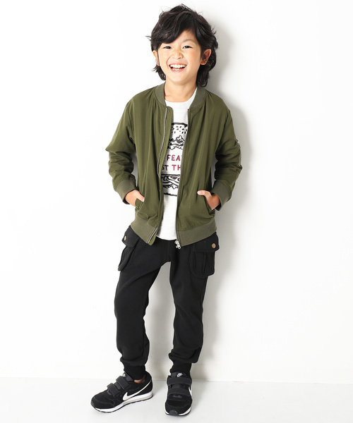 devirock（デビロック）の「まるで着る毛布 裏シャギーカーゴパンツ ロングパンツ（その他パンツ・キッズ・ブラック/ネイビー/カーキ/カモフラージュ/ヘザーチャコール/パープル系その他・110cm/120cm/140cm/130cm/150cm/160cm/100cm）」の7枚目の写真