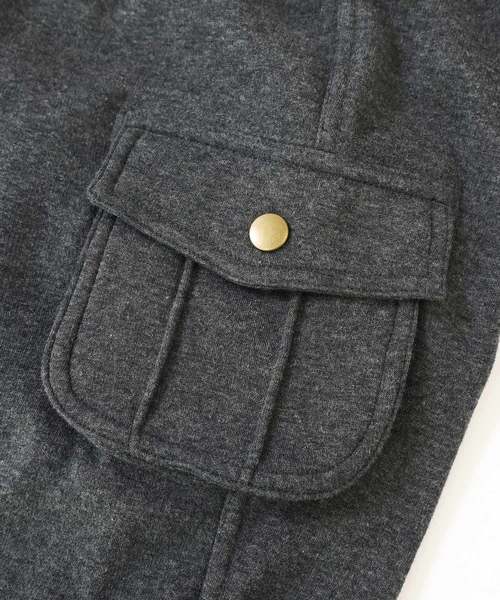 devirock（デビロック）の「まるで着る毛布 裏シャギーカーゴパンツ ロングパンツ（その他パンツ・キッズ・ブラック/ネイビー/カーキ/カモフラージュ/ヘザーチャコール/パープル系その他・110cm/120cm/140cm/130cm/150cm/160cm/100cm）」の17枚目の写真