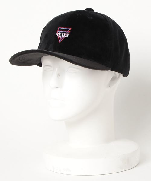 VENCEEXCHANGE（ヴァンスエクスチェンジ）の「ベロア刺繍キャップ（キャップ・メンズ・ブラック/ワインレッド・フリー）」の5枚目の写真