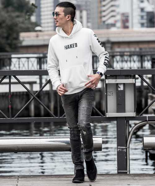 JOKER（ジョーカー）の「プリント裏ボアプルオーバーパーカー スウェット トレーナー メンズ（パーカー・メンズ・ブラック/ネイビー/オフホワイト/ホワイト系その他/ブラック系その他/杢グレー/グレー系その他/ブルー系その他/ホワイト系その他2/ブラック系その他2/グレー系その他2/ブルー系その他2・S/M/L/XL/XXL）」の13枚目の写真