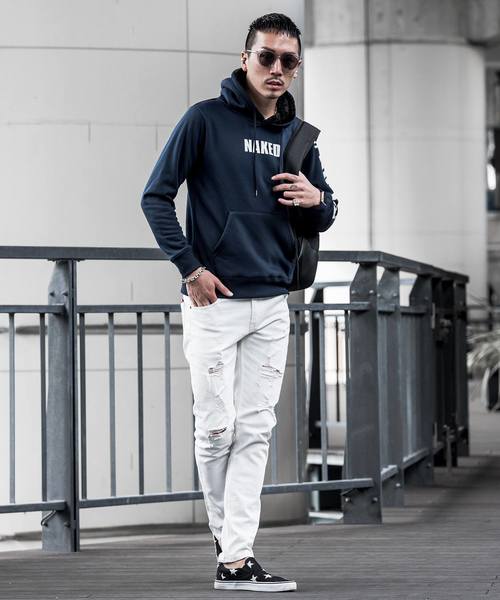 JOKER（ジョーカー）の「プリント裏ボアプルオーバーパーカー スウェット トレーナー メンズ（パーカー・メンズ・ブラック/ネイビー/オフホワイト/ホワイト系その他/ブラック系その他/杢グレー/グレー系その他/ブルー系その他/ホワイト系その他2/ブラック系その他2/グレー系その他2/ブルー系その他2・S/M/L/XL/XXL）」の21枚目の写真