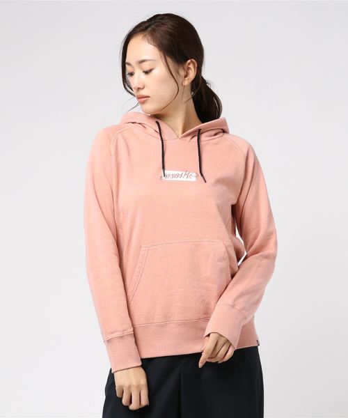 Hurley (ハーレー)の「ENJOY POP HOODIE/ハーレー 長袖 プルオーバーパーカー(パーカー・レディース・ブラック/グレー/オレンジ系その他・SMALL/MEDIUM)」の1枚目の写真