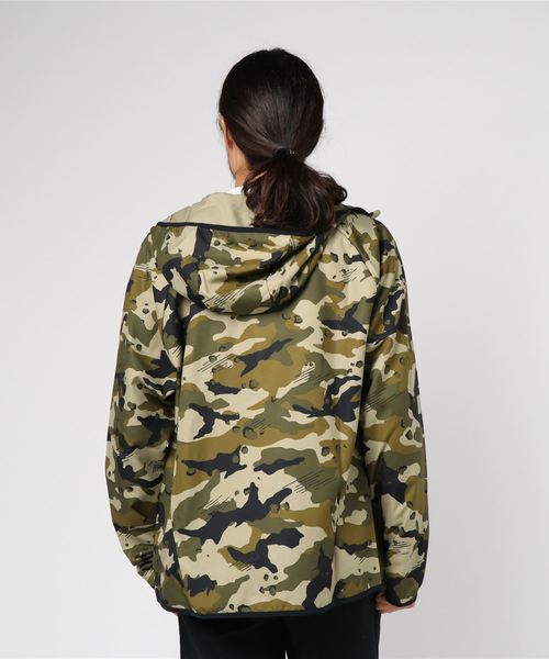 Nike 迷彩ナイロンジャケット S Bristol ナイキ 迷彩柄 ナイロン