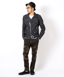 BEAMS（ビームス）の「□Schott×BEAMS / 別注 ONE STAR DENIM RIDERS