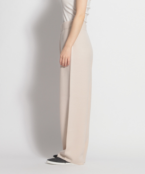 niko and...（ニコアンド）の「ミラノリブワイドパンツ（その他パンツ・レディース・ブラック/ブラウン/オフホワイト・MEDIUM/LARGE）」の7枚目の写真