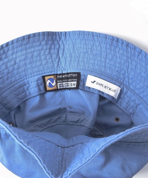 SHIPS JET BLUE（シップスジェットブルー）の「【MEN'S NON-NO 5月号 p.111掲載】SHIPS JET BLUE: エンブレム バケットハット（ハット・メンズ・ホワイト/ピンク/ブルー/ライトグリーン・MEDIUM/LARGE）」の7枚目の写真