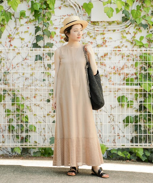Rose Bud ローズバッド の Rose Bud レースフレアワンピース ワンピース Wear
