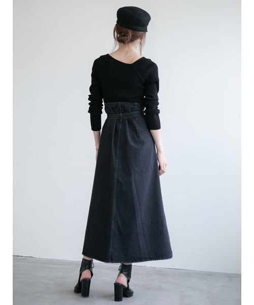 amel（エイメル）の「オープントゥヒールブーツ（ブーツ・レディース・ブラック・24.0cm/24.5cm/25.0cm）」の7枚目の写真