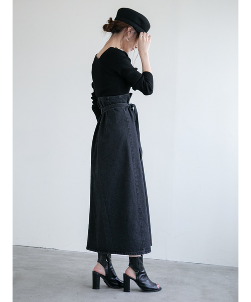 amel（エイメル）の「オープントゥヒールブーツ（ブーツ・レディース・ブラック・24.0cm/24.5cm/25.0cm）」の8枚目の写真