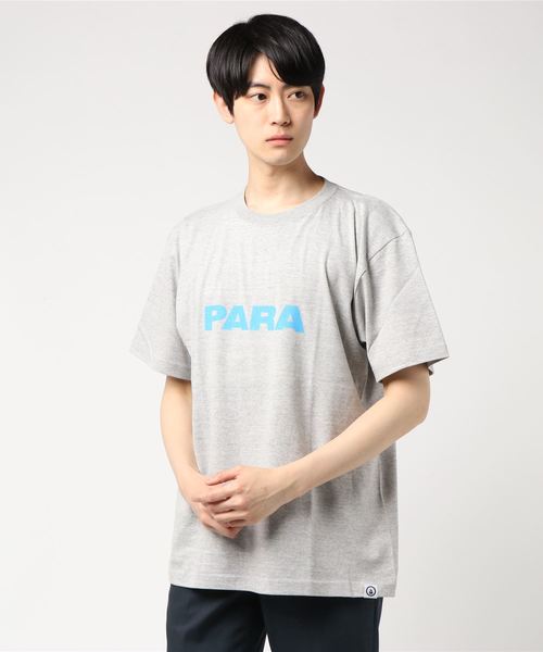 BAMBOO SHOOTS（バンブーシュート）の「BAMBOO SHOOTS / PARA CHUTE（Tシャツ/カットソー・メンズ・アクア/ヘザーグレー/ホワイト・LARGE/X-LARGE/SMALL/MEDIUM）」の2枚目の写真