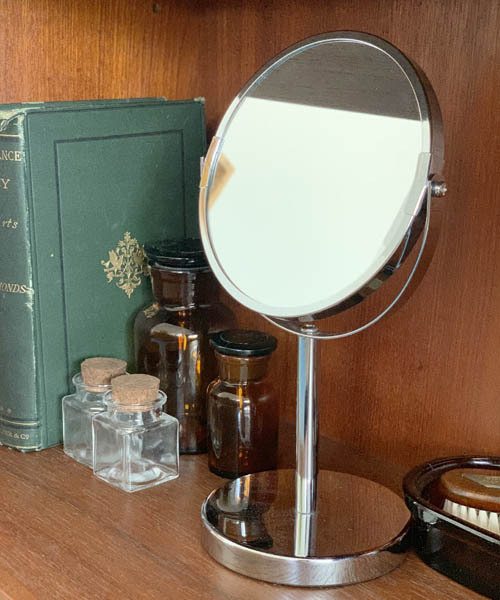 DULTON(ダルトン)の「ROUND STAND MIRROR /卓上ミラー 鏡(ミラー・メンズ・その他・FREE)」の4枚目の写真