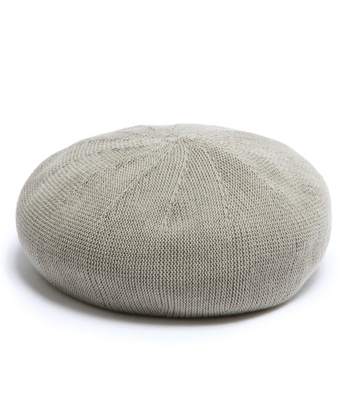 Another Edition（アナザーエディション）の「AE SS BRT（ハンチング/ベレー帽・レディース・グレー/ネイビー・フリー）」の7枚目の写真