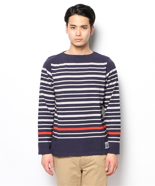 coen（コーエン）の「【MBC】ナバルボーダーカットソー（Tシャツ/カットソー・メンズ・ホワイト/ネイビー・LARGE/MEDIUM/SMALL/X-SMALL/X-LARGE）」の6枚目の写真