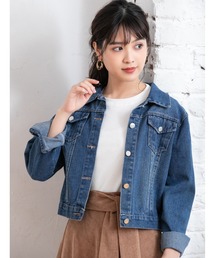 fifth | コンパクトデニムジャケット(ライダースジャケット)