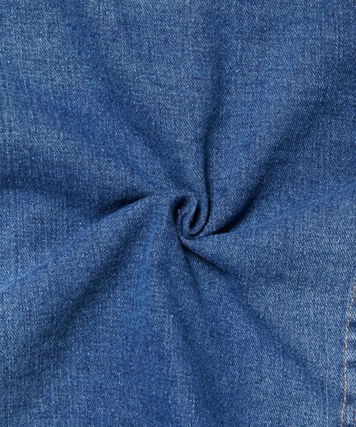 fifth（フィフス）の「コンパクトデニムジャケット（ライダースジャケット・レディース・ブルー・LARGE/MEDIUM）」の10枚目の写真