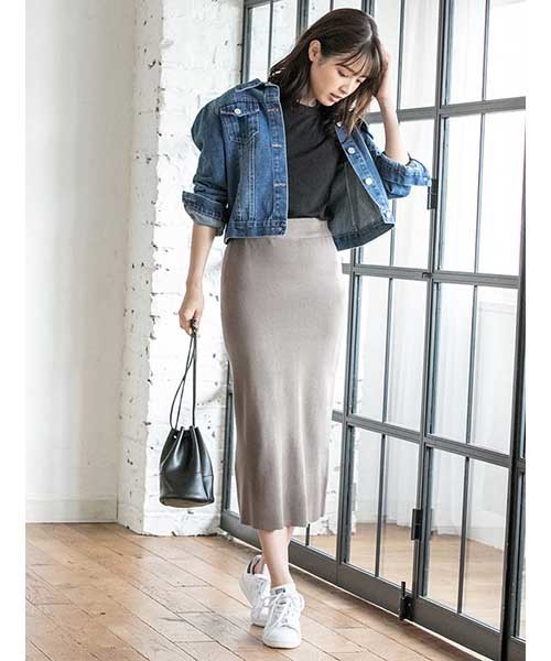 fifth（フィフス）の「コンパクトデニムジャケット（ライダースジャケット・レディース・ブルー・LARGE/MEDIUM）」の13枚目の写真