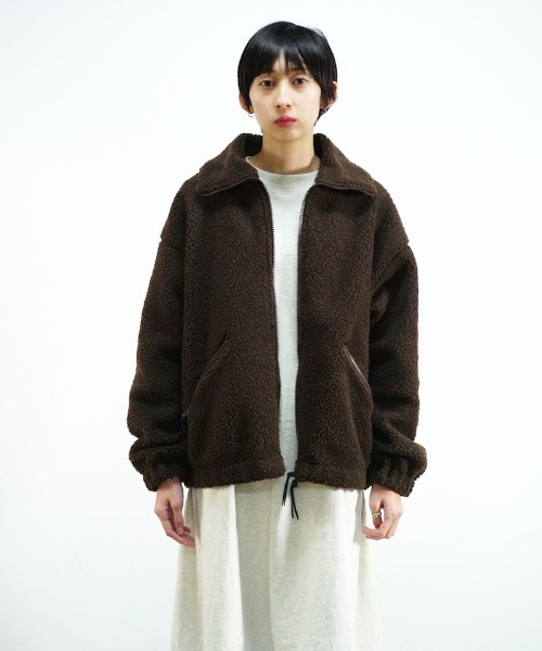 order（オーダー）の「order loose boa zip blouson（ブルゾン）」 - WEAR