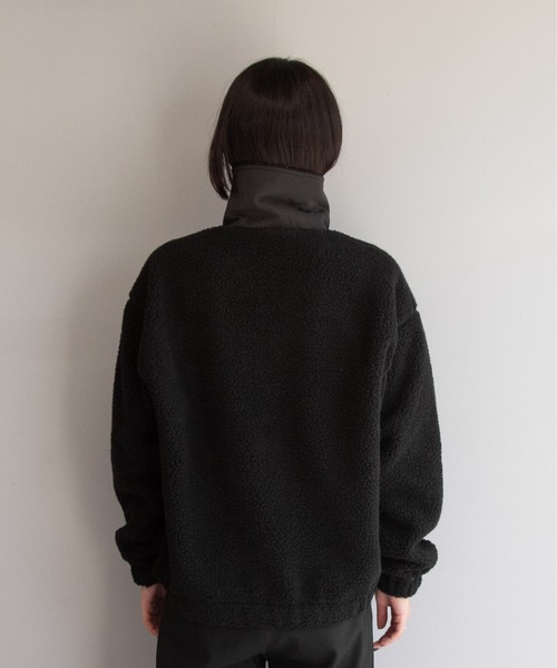order(オーダー)の「order loose boa zip blouson(ブルゾン・レディース・ブラック/ダークグリーン/ブラウン/オフホワイト/グレー・FREE)」の18枚目の写真