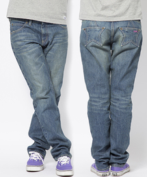 X-girl | STAR POCKET TAPERED JEANS(デニムパンツ)