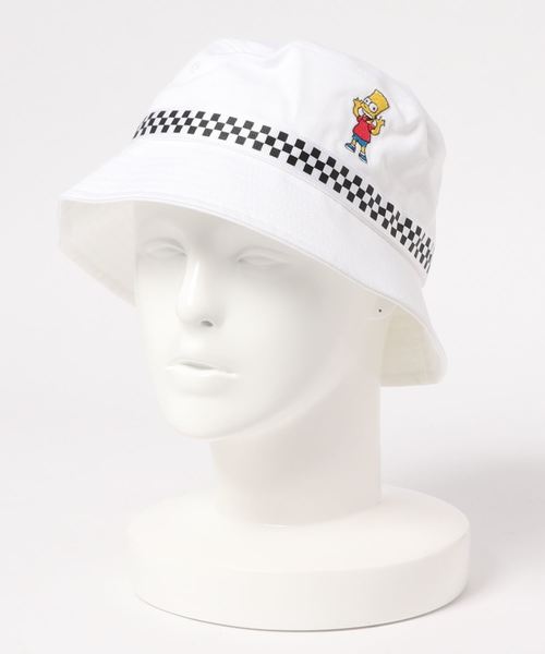 E-COME（イーカム）の「THE Sinmpsons シンプソンズ　バケットハット（ハット・レディース・ブラック/ホワイト・FREE）」の2枚目の写真