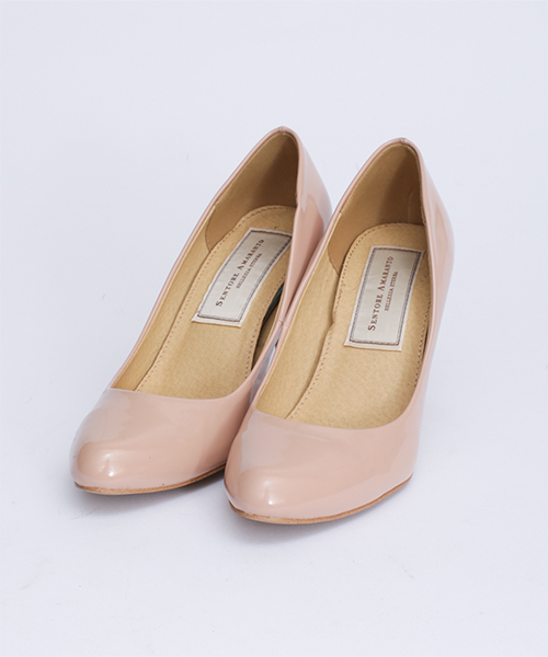 NANO universe（ナノユニバース）の「Fパテントコンフォートパンプス（パンプス・レディース・ブラック/ピンクベージュ/グレー・35/37/36/38）」の4枚目の写真