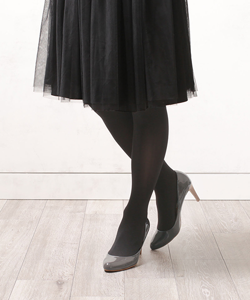 NANO universe（ナノユニバース）の「Fパテントコンフォートパンプス（パンプス・レディース・ブラック/ピンクベージュ/グレー・35/37/36/38）」の13枚目の写真