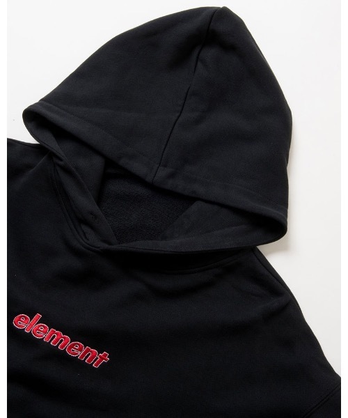 ELEMENT(エレメント)の「ELEMENT メンズ SLANT HOOD パーカー/エレメント プルオーバー ロゴ(パーカー・メンズ・ライトブルー/ブラック・MEDIUM/LARGE/X-LARGE)」の7枚目の写真
