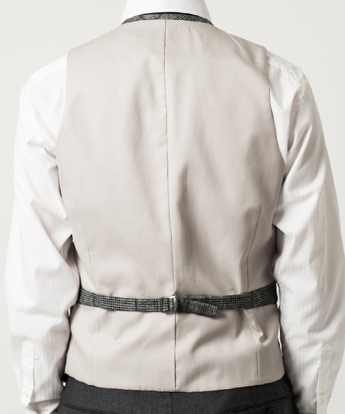 green label relaxing（グリーンレーベルリラクシング）の「★CANONICO CHK ベスト ◆（ベスト・メンズ・ダークグレー/ネイビー・42/48/44/50/46）」の8枚目の写真