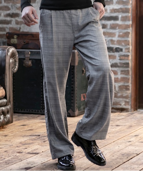 ADMIX/ATELIER SAB MEN（アドミックスアトリエサブメン）の「T/R ストレッチ リラックス イージー ワイドパンツ（その他パンツ・メンズ・ブラック/グレー/グレー系その他/グレー系その他2/ネイビー・48/50/52）」の12枚目の写真