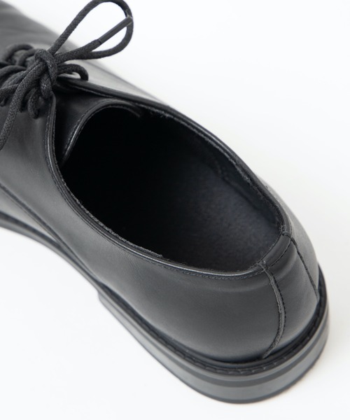 WEGO（ウィゴー）の「WEGO/プレーントゥシューズ（ドレスシューズ・メンズ・ブラック・SMALL/MEDIUM/LARGE）」の8枚目の写真