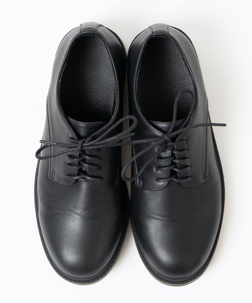 WEGO（ウィゴー）の「WEGO/プレーントゥシューズ（ドレスシューズ・メンズ・ブラック・SMALL/MEDIUM/LARGE）」の7枚目の写真