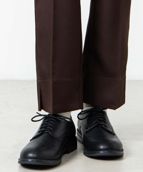 WEGO（ウィゴー）の「WEGO/プレーントゥシューズ（ドレスシューズ・メンズ・ブラック・SMALL/MEDIUM/LARGE）」の3枚目の写真