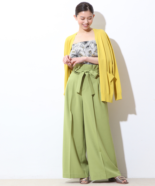 Tiara（ティアラ）の「サマーカーディガン（カーディガン/ボレロ・レディース・オフホワイト/ピンク/イエロー/チャコールグレー・FREE）」の9枚目の写真