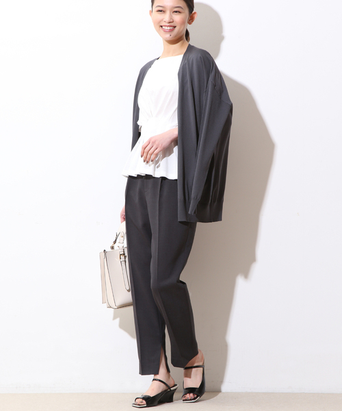 Tiara（ティアラ）の「サマーカーディガン（カーディガン/ボレロ・レディース・オフホワイト/ピンク/イエロー/チャコールグレー・FREE）」の12枚目の写真