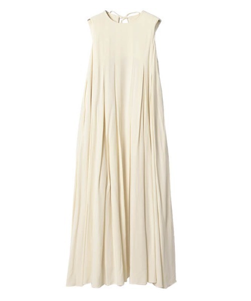 EIMY ISTOIRE（エイミーイストワール）の「タックデザインＩラインワンピース（ワンピース・レディース・アイボリー/ブラック/グリーン/ブラウン・FREE）」の18枚目の写真