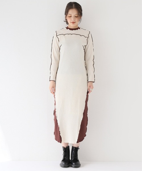 Long Noma T D Dress ワンピース ワンピース Noma Noma Rib ワンピース T D T D ノーマティーディー のファッション Long Noma T D Dress ワンピース ワンピース Noma Noma Rib ワンピース T D T D ノーマティーディー のファッション