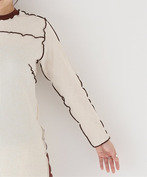 Noma Noma T D ノーマティーディー のファッション ワンピース Rib T D T D Long Dress ワンピース ワンピース Noma