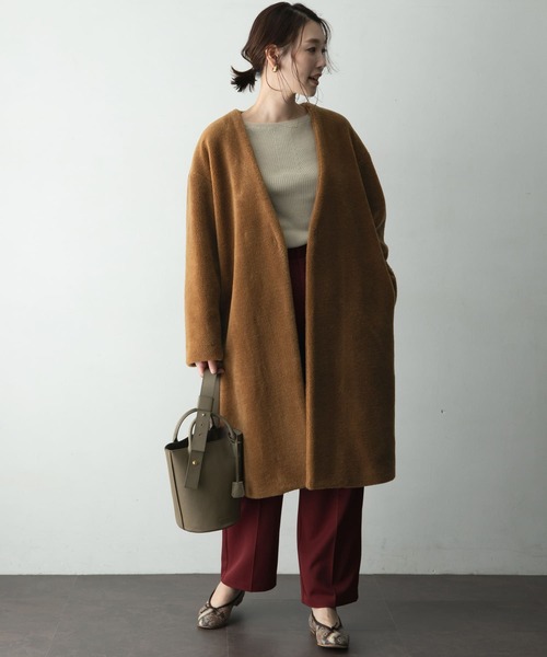 URBAN RESEARCH ROSSO（アーバンリサーチロッソ）の「ウールボアコート 
