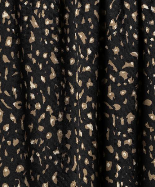 green label relaxing（グリーンレーベルリラクシング）の「FFC ボウタイ ティアード プリント ワンピース（ワンピース・レディース・ブラック/モカ・FREE）」の9枚目の写真