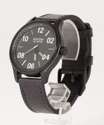 NIXON（ニクソン）の「NIXON/ニクソン 腕時計 PATROL LEATHER -BK/SV/BK NA12432998-00（アナログ腕時計）」