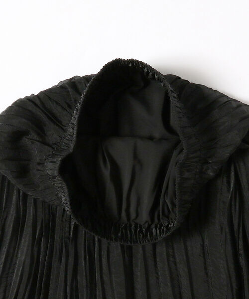 Ray BEAMS（レイビームス）の「Ray BEAMS / シアー ワッシャー プリーツ スカート（スカート・レディース・ブラック/ベージュ・ONE SIZE）」の11枚目の写真