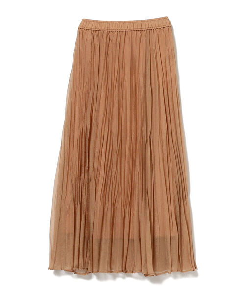 Ray BEAMS（レイビームス）の「Ray BEAMS / シアー ワッシャー プリーツ スカート（スカート・レディース・ブラック/ベージュ・ONE SIZE）」の18枚目の写真