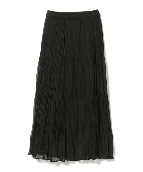 Ray BEAMS（レイビームス）の「Ray BEAMS / シアー ワッシャー プリーツ スカート（スカート・レディース・ブラック/ベージュ・ONE SIZE）」の16枚目の写真