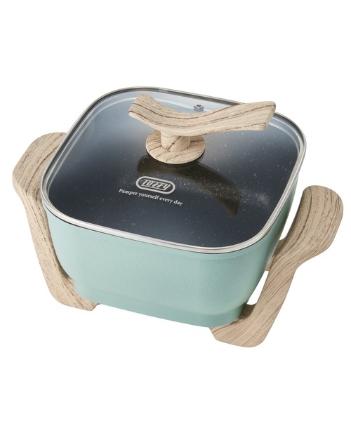 Toffy（トフィー）の「【Toffy/トフィー】 コンパクトマルチ電気鍋（キッチン家電・レディース・ホワイト/アクア/ブラック・FREE）」の8枚目の写真