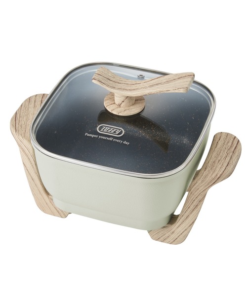 Toffy（トフィー）の「【Toffy/トフィー】 コンパクトマルチ電気鍋（キッチン家電・レディース・ホワイト/アクア/ブラック・FREE）」の22枚目の写真