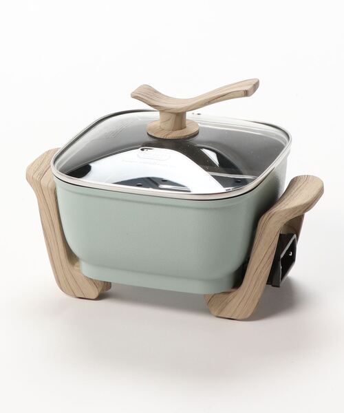 Toffy（トフィー）の「【Toffy/トフィー】 コンパクトマルチ電気鍋（キッチン家電・レディース・ホワイト/アクア/ブラック・FREE）」の7枚目の写真