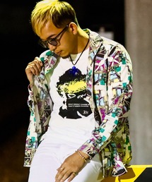 【人気Youtuberジャックポット/しんりプロデュースブランド】John Hop/Paris design shirt パリデザイン シャツ