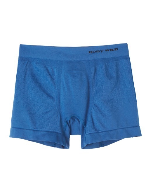 BODY WILD（ボディーワイルド）の「BODY WILD/ボディワイルド 3D-BOXER メッシュ ボクサーパンツ（ボクサーパンツ・メンズ・ブルー/レッド/グレー/ネイビー/パープル/ブラック・MEDIUM/X-LARGE/LARGE）」の4枚目の写真